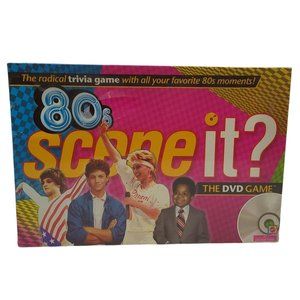 80s Scene It The DVD Game Trivia Board Game Mattel New Sealed